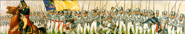 Battle of Chippewa Banner Battle of Chippewa Banner
